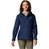 Columbia Veste Columbia Arcadia II, modèle pour femme, couleur bleu nuit, avec capuche, unie