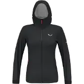 Salewa PUEZ Aqua 4 veste femme fonctionnelle imperméable, couleur:noir, taille:42