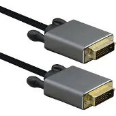 Helos Câble DVI PREMIUM (5 m), Câble vidéo, Noir