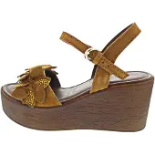 Marco Tozzi Sandales à talons compensés , marron, taille 40