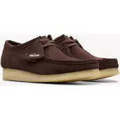 Clarks M Wallabee Marron foncé Int Suede 43