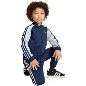 Adidas Sst Tracksuit Bébé - Survêtements, Bleu - Taille 99 - 104 CM - Poly Mesh