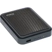 4smarts UltiMag Lucid (5000 mAh, 18.50 Wh), Chargeur de secours, Noir