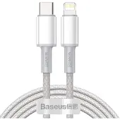 Baseus Câble Usb-c Vers Lightning High Density Braided 20w 2 M