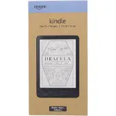 Amazon Kindle, 15,2 cm (6"), 16 Go, USB type C, noir, magnésium, plastique recyclable, lithium-ion (Li-Ion)