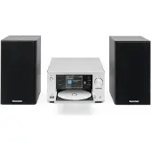 Technisat VIOLA 710 CD IR | Chaîne Hi-Fi compacte avec DAB+, lecteur CD | argenté