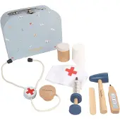 Filibabba Little Doctor Play Set Educational Toy Doré Enfants