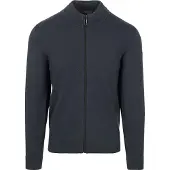 No-excess Vestes en maille bleu marine