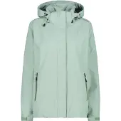 CMP VESTE FEMME À CAPUCHE ET FERMETURE ÉCLAIR AVEC AÉRATION Veste de pluie pour femme