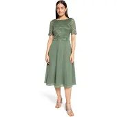 Vera Mont Robe de cocktail vert