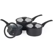 Russell Hobbs RH02131EU7 Crystaltech tall saucière set 3pcs
