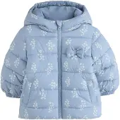 Next Veste d’hiver bleu clair / blanc