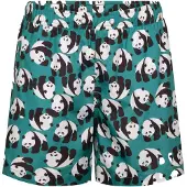 Dagi Shorts de bain pétrole / noir / blanc
