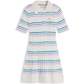 Tommy Hilfiger Robe bleu / émeraude / rose / blanc