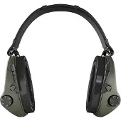 Sordin Cache-oreilles Supreme X2 Headband leather Gel, green