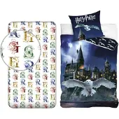 Harry Potter Housse de couette et drap-housse