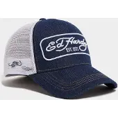 Ed Hardy Casquette indigo / blanc