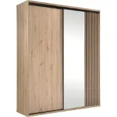 KIER FURNITURE Armoire AIMY - largeur 179 cm, chêne artisan