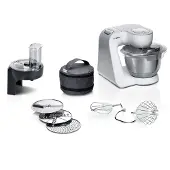 Bosch Robot multifonction MUM58210 Série 4 3.9 L 1000 W Blanc/Argent