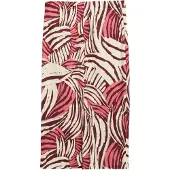 s.Oliver Jupe beige clair / brun foncé / framboise