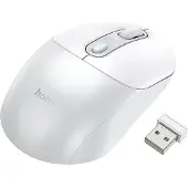 Hoco Souris d'ordinateur sans fil 2.4G GM28 blanche grise