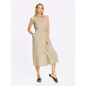 HEINE Robe-chemise sable