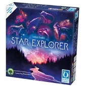 Queen games , Star Explorer - Family & Friends, Jeu de stratégie, Découvrir le ciel nocturne étoilé, Pour 1 à 4 joueurs à partir de 8 ans