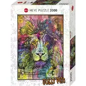 Heye Puzzle 2000 pièces Lions Heart 29844
