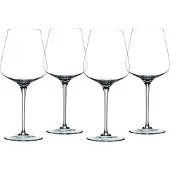 Nachtmann Vinova Collection du vin rouge Magnum Glass Set de 4 23-onces Bordeaux Verres vin longs Soled Large Faire en verre cristal clair