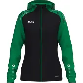 Jako Veste à capuche Sonic noir/vert 38/40
