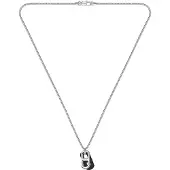 HUGO 1580781 Necklace Argenté Homme