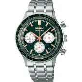 Seiko SSB481P1 Chronographe homme vert/or rose