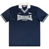 Lonsdale Maillot 'Footdee' bleu marine / blanc
