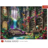 Trefl Puzzle 1000 pièces « La bibliothèque magique » de