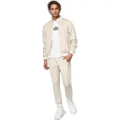 Lonsdale Survêtement 'ASHWELL' sable / blanc