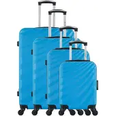 WAVE PARIS - Set de 4 Valises DANUBE-M