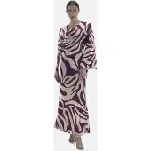 Elara Robe 'Abaya' beige / baie