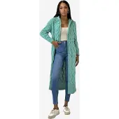 Elara Manteau en tricot menthe