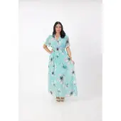 Elara Robe d’été menthe