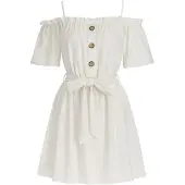 Elara Robe blanc