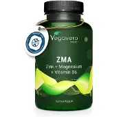Vegavero ZMA | 120 gélules | Magnésium + Zinc + Vitamine B6 | vegan