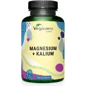 Vegavero Magnésium + Potassium | 180 gélules | formes de citrate biodisponibles | végétalien