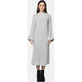 Elara Robes en maille gris chiné