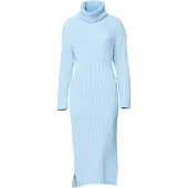 Elara Robes en maille bleu clair
