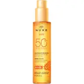 Nuxe Huile solaire visage & corps SPF 50 150 ml Huile