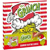 Creative Craft Lab Toile à peindre diamant Le Grinch - 30x30cm