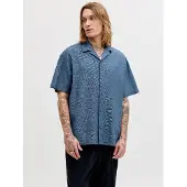 Jack & Jones Chemise 'JJESummer' bleu foncé