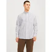 Jack & Jones Chemise greige / blanc