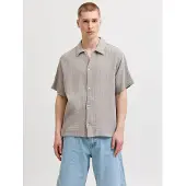 Jack & Jones Chemise 'JORNantucket' vert clair / noir