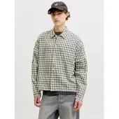 Jack & Jones Savona Austin Dobby Long Sleeve Shirt Vert XL Homme